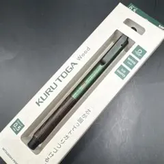 三菱鉛筆 KURUTOGA Wood シャープ0.5mm フォレストグリーンのサムネイル