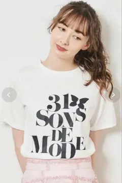 【31 Sons de mode】Kapaluaコラボ ロゴＴシャツ