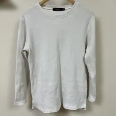値下げ 美品 レイジブルー ワッフルロングTシャツ 白 M