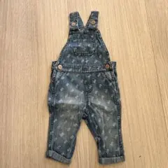 オールドネイビー　デニムサロペット　3-6M