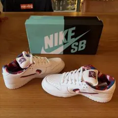 NIKE SB スニーカー ホワイト/マルチカラー
