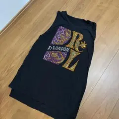 R+LONDON ノースリーブ トレーニングウェア ブラックのサムネイル