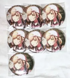 プロセカ　小豆沢こはね　グリッター缶バッジ　グリ缶　43B