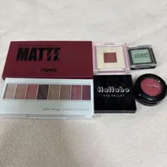 アイシャドウパレット　単色アイシャドウ　6個セット