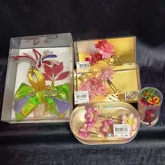 七五三 髪飾り 女の子 おまとめセット レトロ