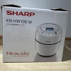 ★未使用品★ シャープ ヘルシオ ホットクック ホワイト KN-HW10E シャープ公式通販】 へルシオ ホットクック＜無線LAN搭載＞＜1.0L