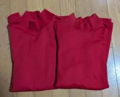 IGNIO アンダーシャツ レッド Sサイズ 2枚セット