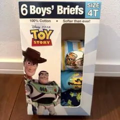 新品☆コストコ トイ・ストーリー ボーイズブリーフ 3枚セット 4T