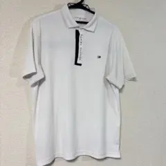 TOMMY HILFIGER GOLF ゴルフメンズポロシャツ ホワイト LLのサムネイル
