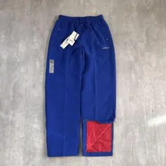 アディダス デサント期 中綿キルティング 刺繍ロゴ トラックパンツ XL 新品