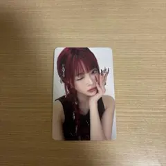 LE SSERAFIM ウンチェ CRAZY compact 封入 トレカ