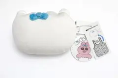 おぱんちゅうさぎ ぬいぐるみポーチ付エコバッグ しまむら ブラック