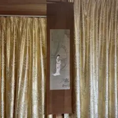 中国美術　竹絲畫簾　すだれ掛け軸 中国美術 竹絲畫簾 すだれ掛け軸｜Yahoo!フリマ（旧PayPayフリマ）