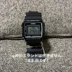 CASIO W-215H-1AJH チープカシオ　※時計スタンドは付きません