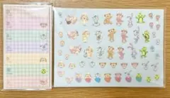 ダッフィー&フレンズ　付箋　シール