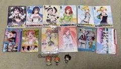 ヴァイスシュヴァルツ ラブライブ ウエハース クリアカード キーホルダー セット
