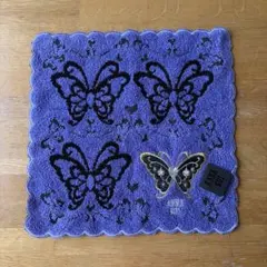 ANNA SUI タオル地 ハンカチ 新品タグ付き