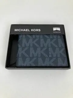 ブラウン 二つ折り財布 6ポケット