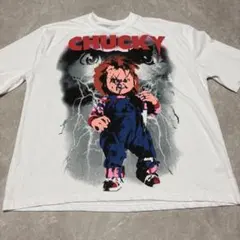 チャッキー　チャイルドプレイ　tシャツ 半袖　プリント　Sサイズ