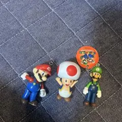 マリオ・ルイージ・キノピオ　キーホルダーセット