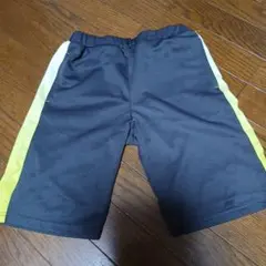150㌢　 グレー/イエロー ハーフパンツ