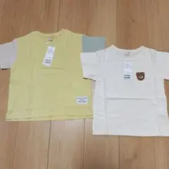 【新品・未使用】PETIT MAIN Tシャツ 2枚セット 110センチ