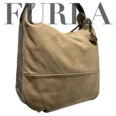 FURLA フルラ 肩掛け トートバッグ ベージュ レザー デイリーユースのサムネイル