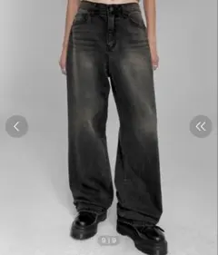 MASONPRINCE Stretch Buggy Black Jeans - メルカリ