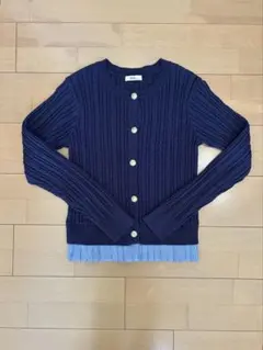 ⭐︎新品未使用⭐︎earth music&ecologyカーディガン ネイビー