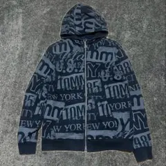 TOMMY tommy hilfiger ダブルジップ パーカー