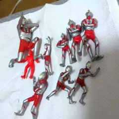 ウルトラマン　ソフビ ミニフィギュア まとめ売り 9体セット