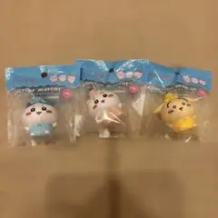 ちいかわ ソフビインテリアマスコット 3種セット