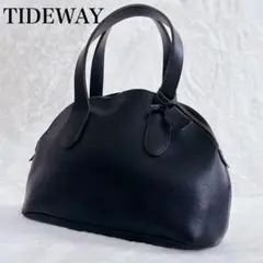 極美品✨TIDEWAY タイドウェイ トートバッグ レザー ドーム型 ボストン