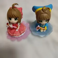 カードキャプターさくら フィギュア 2体