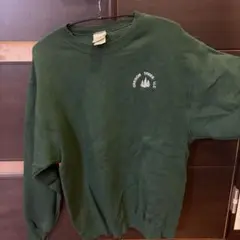 Lee ダークグリーン トレーナー L