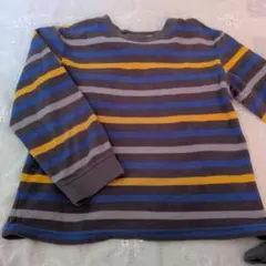 ユニクロ　ストライプフリースパジャマ Mサイズ