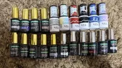 【20本セット】100均 ジェルネイル まとめ売り カラー・ベース・トップ多数のサムネイル