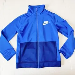 NIKE ナイキ キッズ ジュニア 長袖 ジャージ S 130 140 ブルー