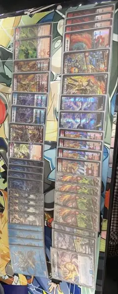 赤青マジックデッキ - メルカリ