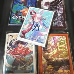 ワンピースカードスリーブ　各10枚　引退品