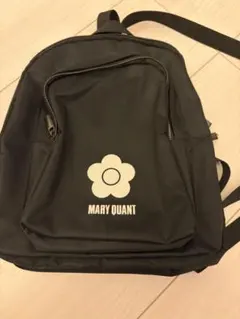 MARY QUANT ブラック　リュック　ノベルティリュック　黒リュック