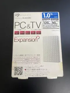 SEAGATE Expansion 1.0TB ホワイト　開封済
