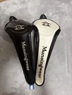 Munsingwear ゴルフ ヘッドカバー 2個セット