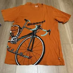 UNIQLO UT Bianchi メンズTシャツ オレンジ M