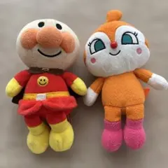 アンパンマンとドキンちゃん　ぬいぐるみセット