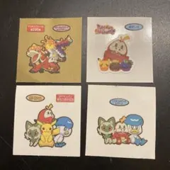 ポケモンパンシール 4枚セット