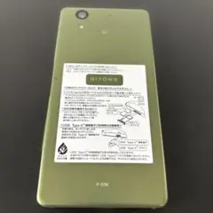 未使用】docomo arrows NX F-01K Moss Green本体 - メルカリ