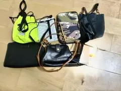 バッグ まとめ売り 2点セット 黒 ブラック アニエスベー H&M 軽量 軽い 