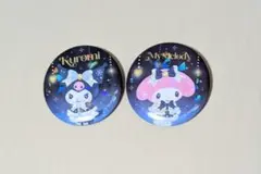 Kuromi & My Melody 缶バッジセット