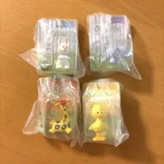 Suzy's Zoo スージーズー ミニチュアパッケージチャーム 4点セット